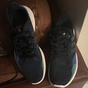 Adidas Black Athletic Slip-On Shoes